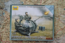 Zvezda 6117  German 20mm Anti-Aircraft Gun with Crew